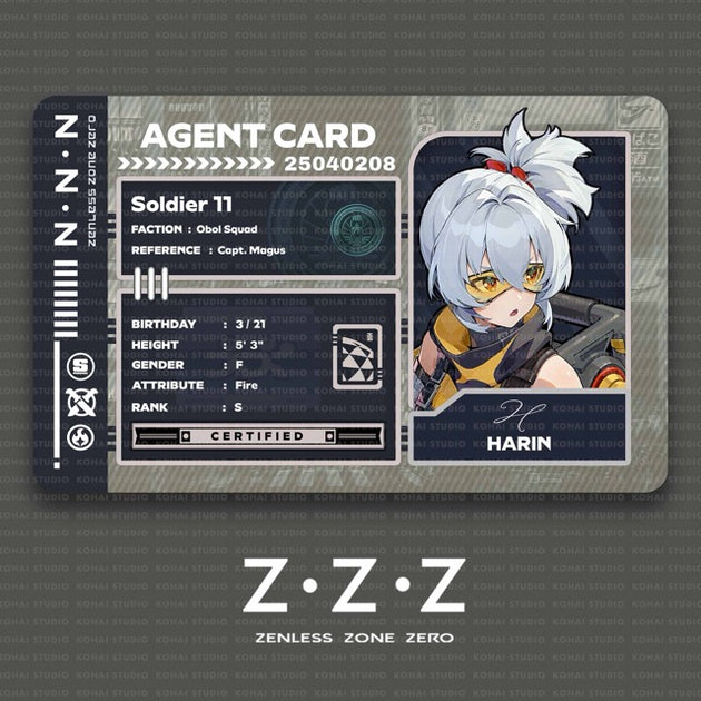 Zenless Zone Zero Agent Card