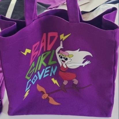 Bad Girls Coven Canvas Tote Bag