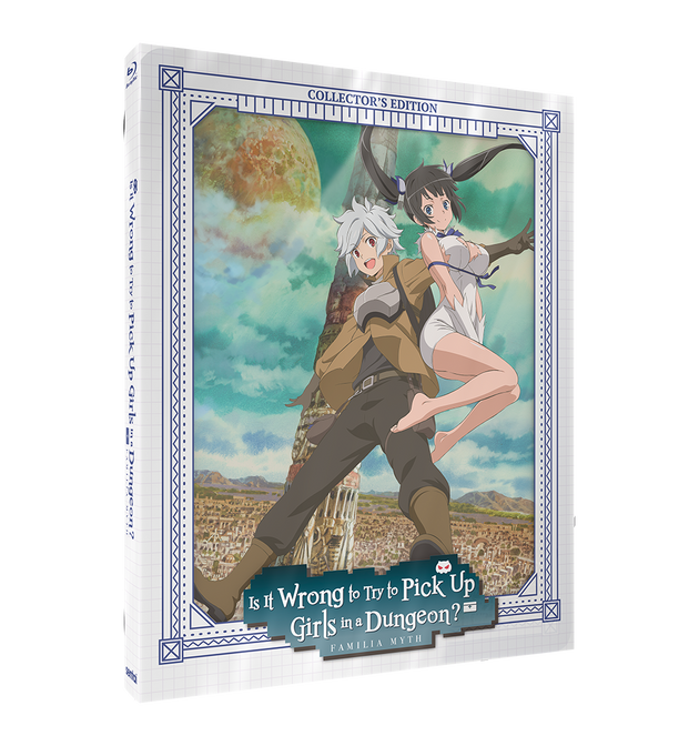 Is It Wrong To Try To Pick Up Girls In A Dungeon!? - Season 1 - SteelBook
