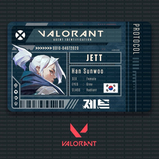 Valorant Agent ID Cards