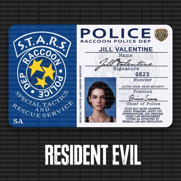 Resident Evil Agency Cards