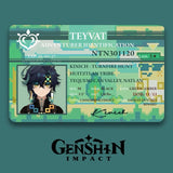 Genshin Impact Adventurer Card