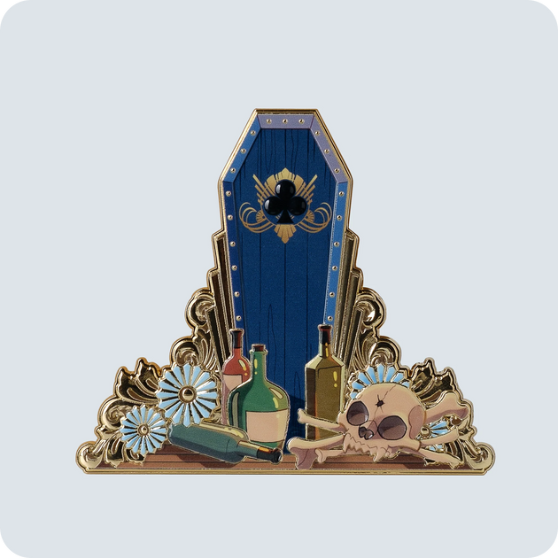 Lackadaisy Jumbo Enamel Pins