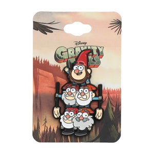 Gnome Stack Enamel Pin