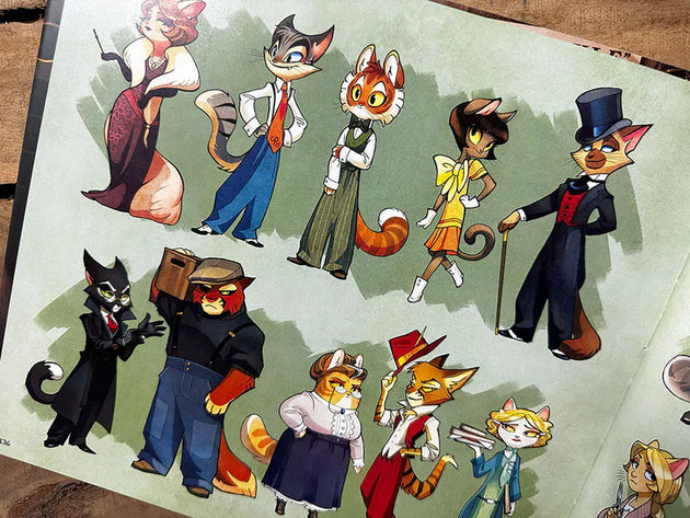 Lackadaisy: Essentials - Hardcover