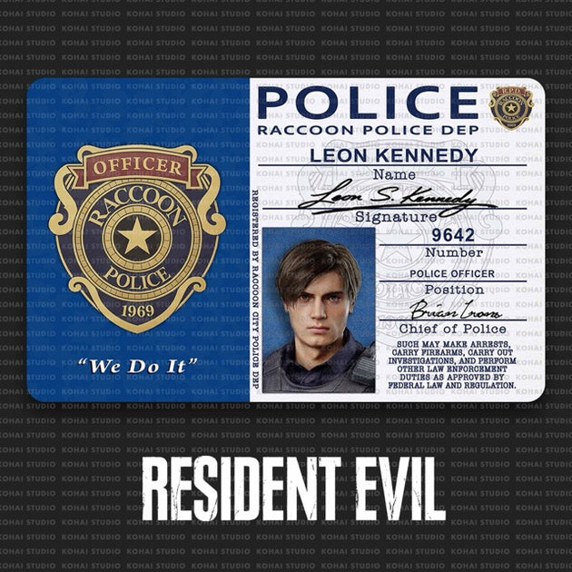 Resident Evil Agency Cards