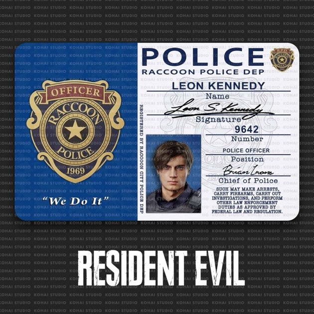 Resident Evil Agency Cards