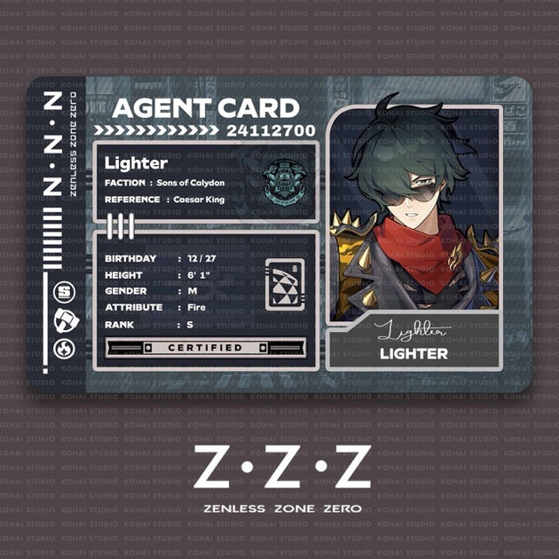 Zenless Zone Zero Agent Card