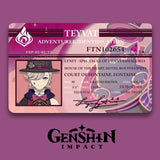 Genshin Impact Adventurer Card
