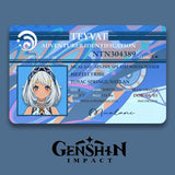 Genshin Impact Adventurer Card