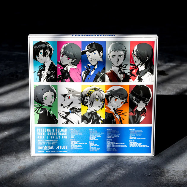 Persona 3 Reload 4xLP Vinyl Box Set - Persona - TheMysteryShack Persona 3 Reload 4xLP Vinyl Box Set - Persona - TheMysteryShack