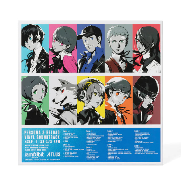 海外盤 ペルソナ3 レコード LP4枚ボックスセット Persona 3 Reload 4xLP Vinyl Box Set - Persona - TheMysteryShack