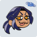 Knights of Guinevere Face Enamel Pins