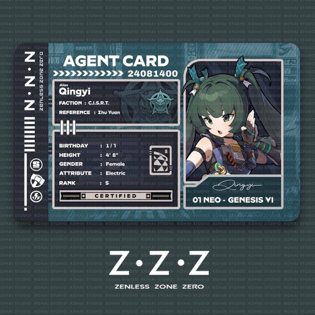 Zenless Zone Zero Agent Card
