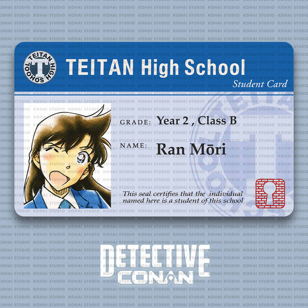 Detective Conan ID Cards
