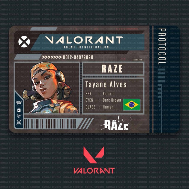 Valorant Agent ID Cards