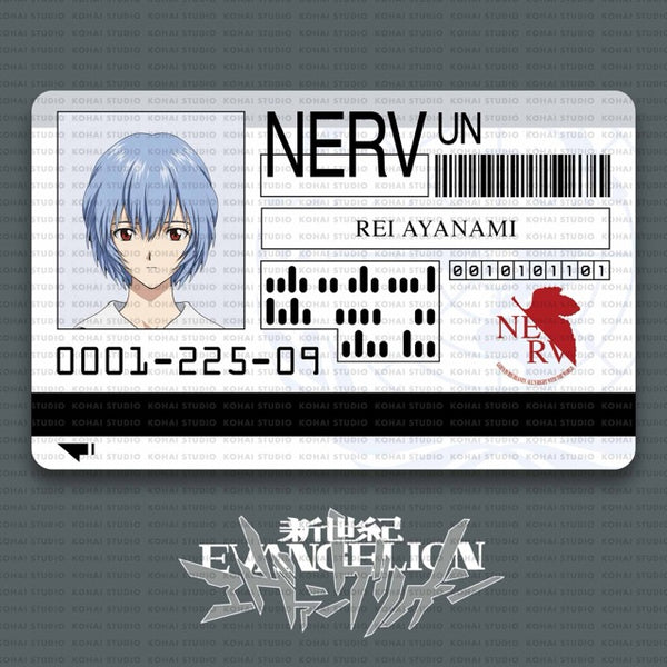 NERV ID Badge - Neon Genesis Evangelion - TheMysteryShack