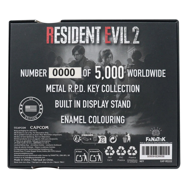 Resident Evil 2 - RPD Key Collection (US Variant)