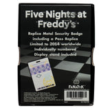 Five Nights at Freddy's Replica Security Badge - Antique Gold