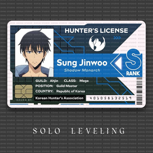 Solo Leveling Hunter License
