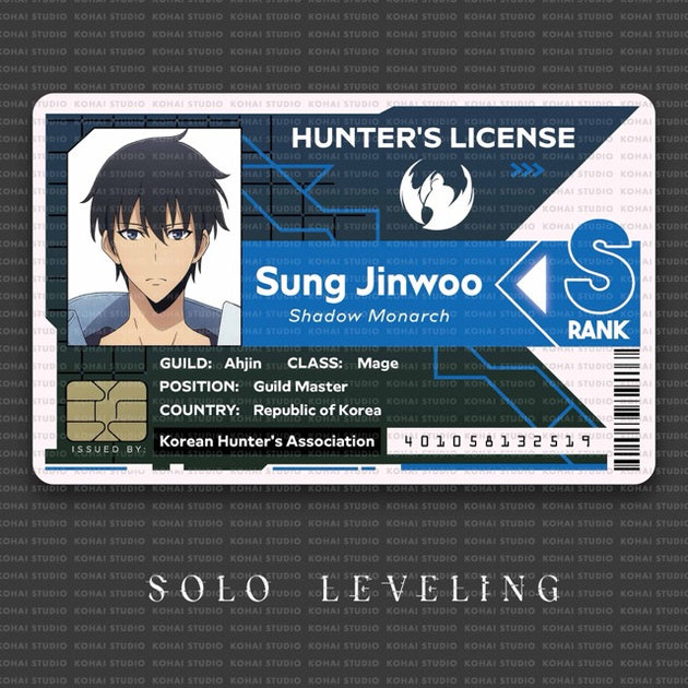 Solo Leveling Hunter License