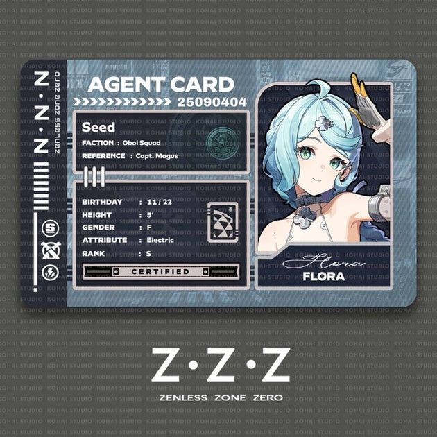 Zenless Zone Zero Agent Card