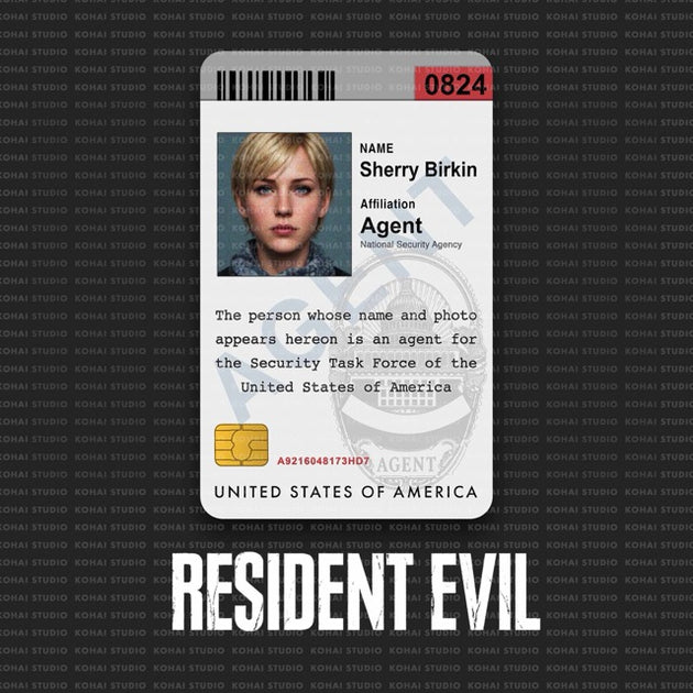 Resident Evil Agency Cards
