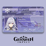 Genshin Impact Adventurer Card