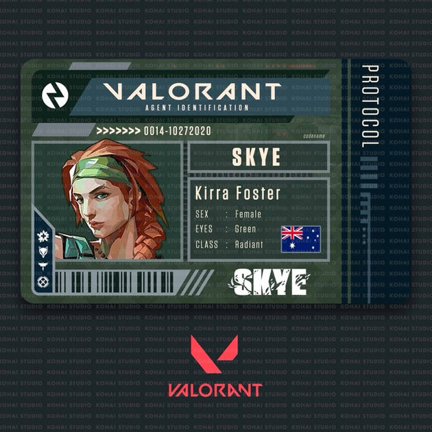 Valorant Agent ID Cards