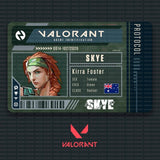 Valorant Agent ID Cards