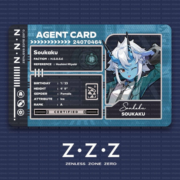 Zenless Zone Zero Agent Card