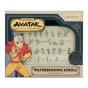 Waterbending Scroll - Metal Replica