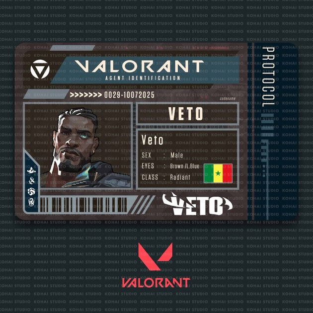 Valorant Agent ID Cards