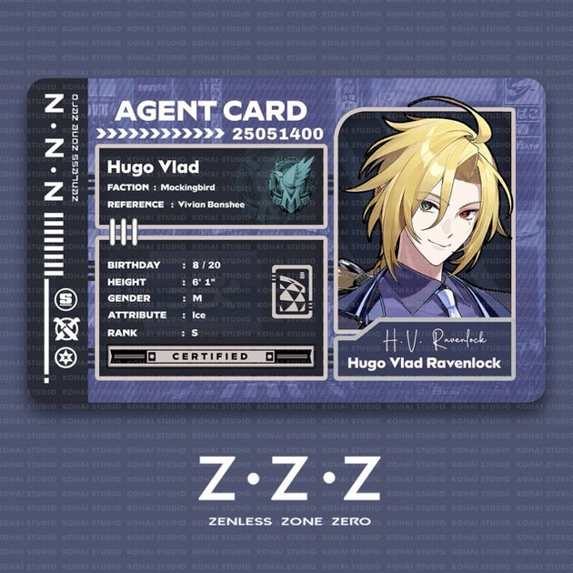 Zenless Zone Zero Agent Card
