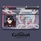 Genshin Impact Adventurer Card