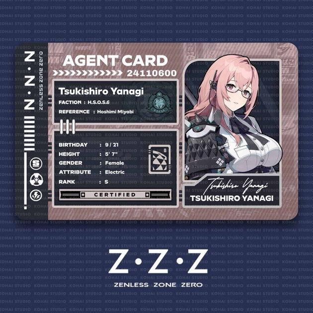 Zenless Zone Zero Agent Card
