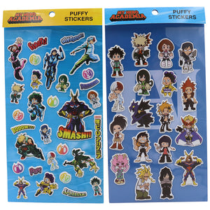 My Hero Academia Puffy Stickers