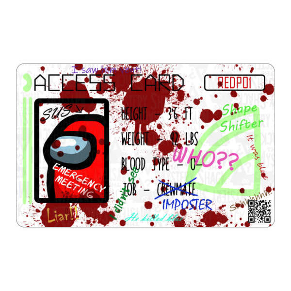 Among Us Access Card