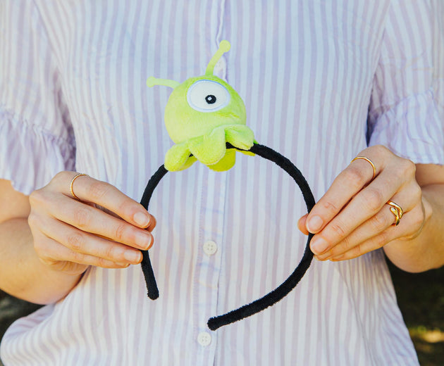Brain Slug Plush Headband
