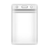Clear Plastic Waterproof ID Holder