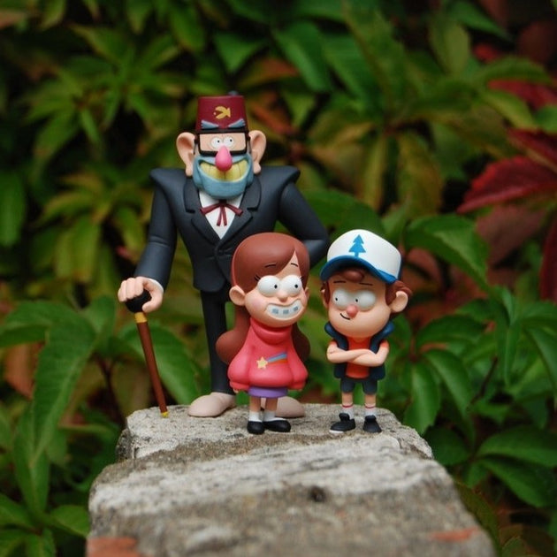 Gravity Falls Figures Toys Cartoon Character | Bill Dipper Stan Wendy Mabel  Soos