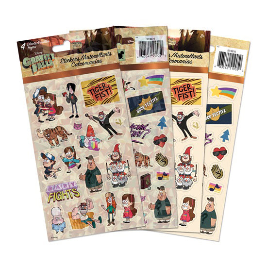 Gravity Falls Sticker Sheets