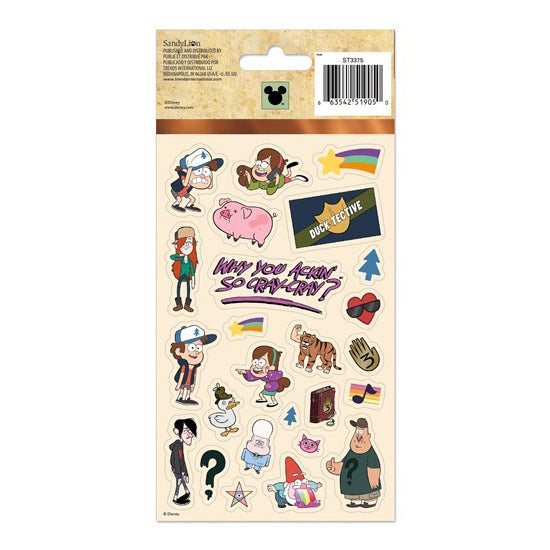 Gravity Falls Sticker Sheets