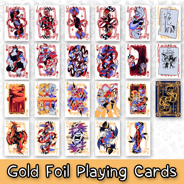 Helluva Boss Playing Cards