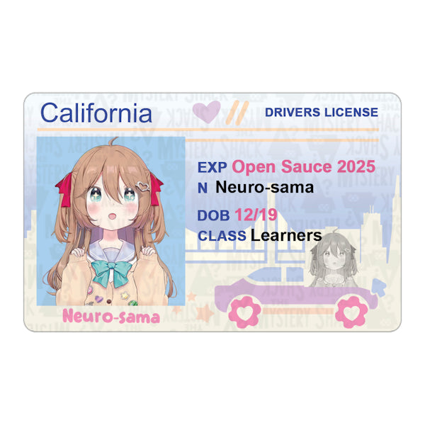 Neuro-sama Drivers License