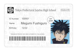 Jujutsu Kaisen Student ID Cards