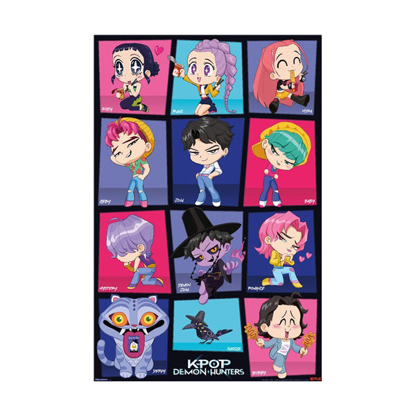KPop Demon Hunters Posters - 16 Designs