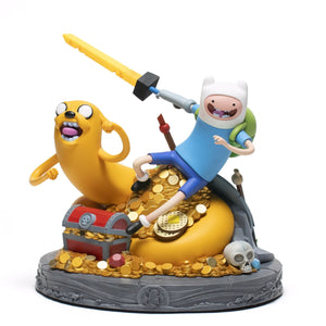 Jake and Finn Statue