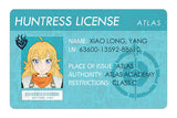 RWBY Huntress Licenses