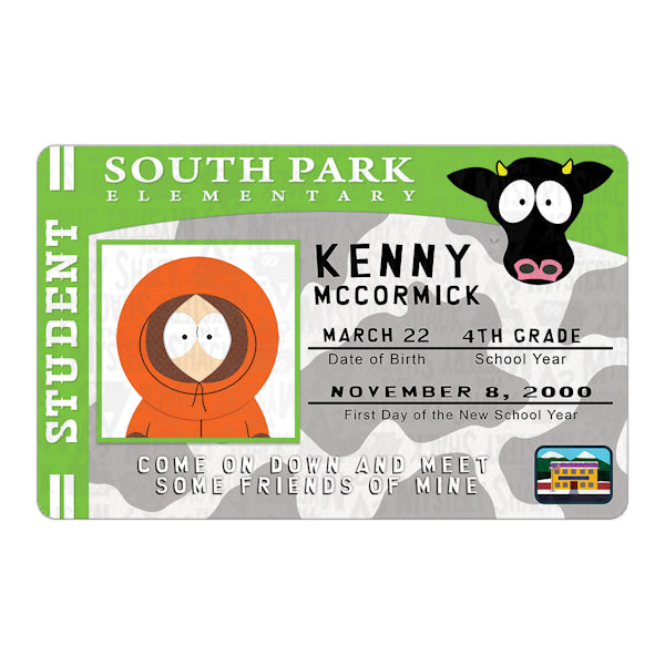 South Park ID Cards
